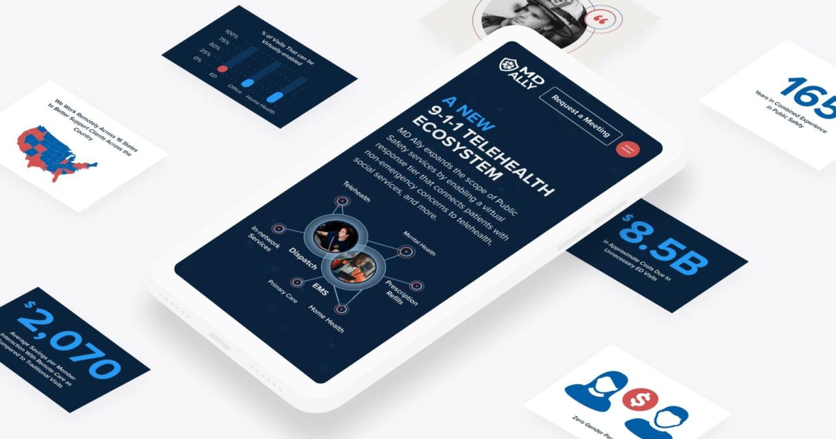 MD Ally: A Better Teleheath Ecosystem for Public Safety | Delve